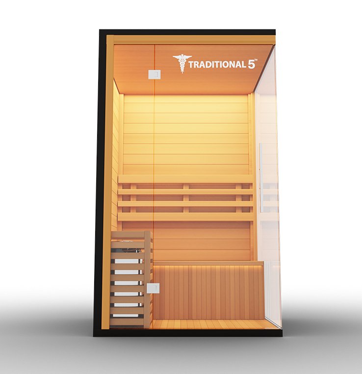 Traditional 5 Steam Sauna - Relaxacare