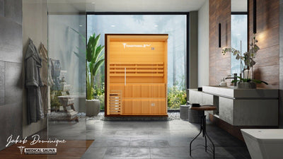 Traditional 8 Plus Steam Sauna-Fully loaded- - Relaxacare