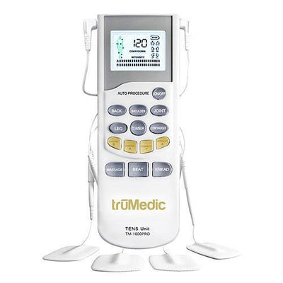 TruMedic TM-1000PRO Deluxe TENS Unit Electronic Pulse Massager - Relaxacare