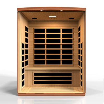 ***Updated 2023 Model*** DYN-6336-02 Dynamic Low EMF Far Infrared Sauna, Lugano Edition - Relaxacare