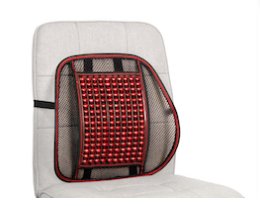 U.S. Jaclean - Lumbar Bead Back Support - Relaxacare