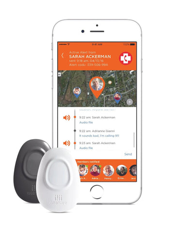 -Wearsafe- App Controlled Tracker for items, auto and more. Free 12 month subscription ( worth $60) - Relaxacare