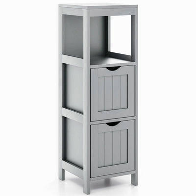 Wooden Bathroom Floor Cabinet with Removable Drawers - Relaxacare