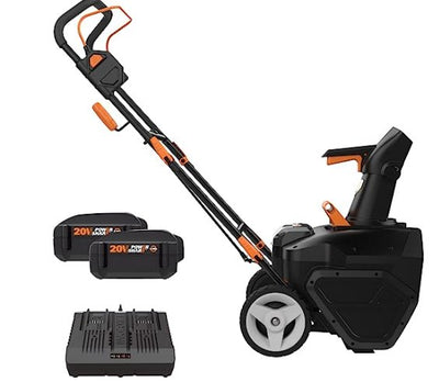 WORX - Cordless Snow Blower with Brushless Motor - 40V Power Share 20" - Relaxacare