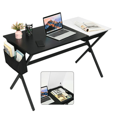 Writing Study Computer Desk with Drawer and Storage Bag - Relaxacare