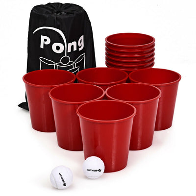 Yard Pong Giant Pong Game Set with Carry Bag - Relaxacare