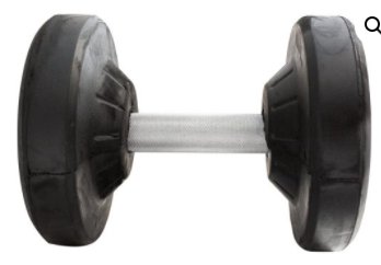 YORK FITNESS - 130-150 LB RUBBER PRO STYLE DUMBELL SET 5 PAIR - Relaxacare