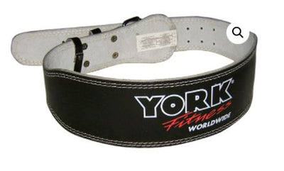 YORK FITNESS - 6" PADDED WEIGHTLIFTING BELT - Relaxacare