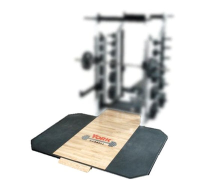 YORK FITNESS - 8X6 - 8X8 SOLID OAK PLATFOR NO LOGO+METAL FRAME - Relaxacare