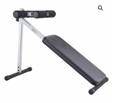 YORK FITNESS - ADJUSTABLE SIT UP BOARD WHITE - Relaxacare