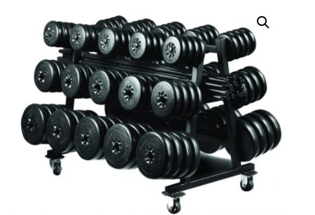 YORK FITNESS - AEROBIC WEIGHT SET CLUB - PACK 20 X 1176 +1 X 69034 - Relaxacare