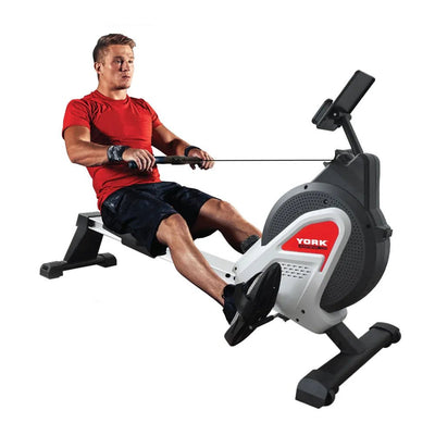 York Fitness Aspire -Multi Resistance Magnetic Rower With Monitor - Relaxacare