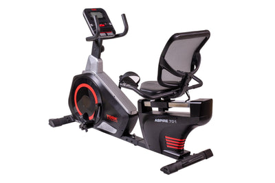 York Fitness - Aspire Recumbent Bike Magnetic Resistance - Relaxacare