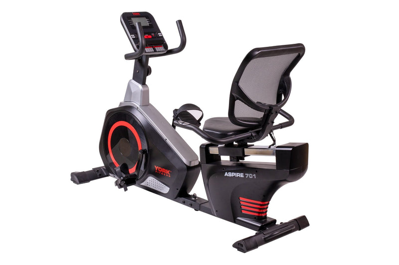 York Fitness - Aspire Recumbent Bike Magnetic Resistance - Relaxacare