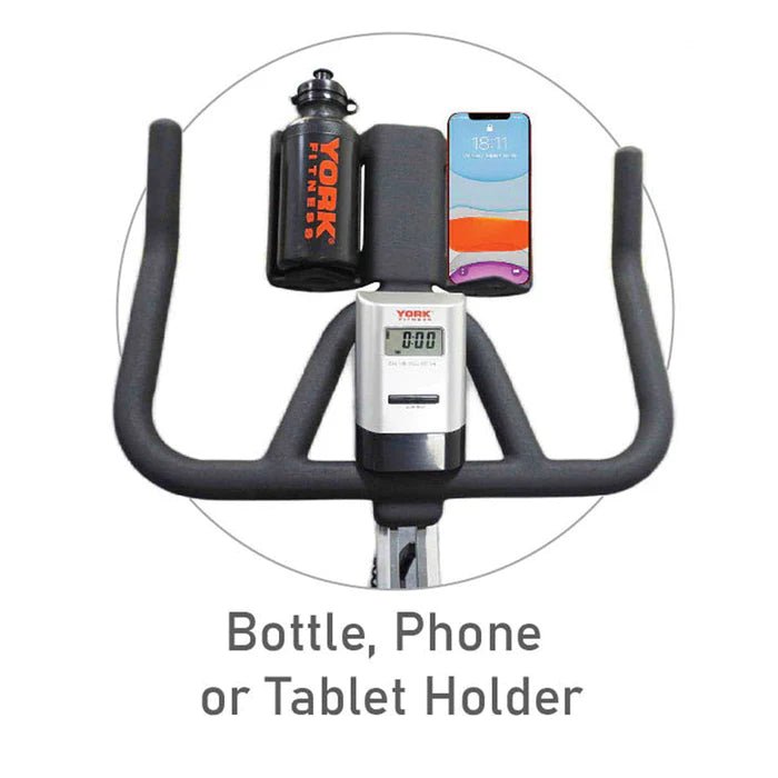 YORK FITNESS - BARBELL | ASPIRE 366 SPIN BIKE WITH MAGNETIC TENSION - Relaxacare