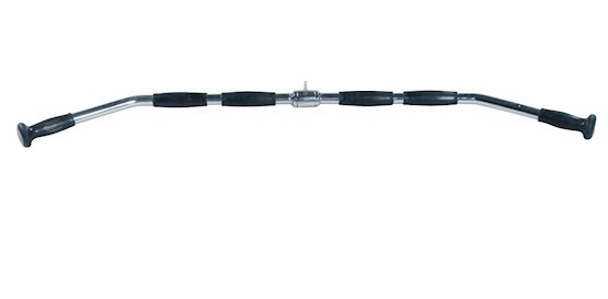 YORK FITNESS - Chrome Pro Style Lat Pulldown Bar 24"- 48" - Relaxacare
