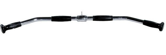 YORK FITNESS - Chrome Pro Style Lat Pulldown Bar 24"- 48" - Relaxacare