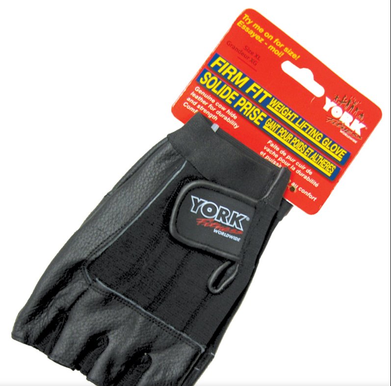YORK FITNESS - Firm Fit Weight Lifting Gloves - Relaxacare