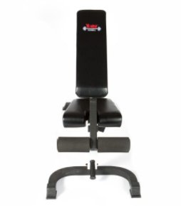 YORK FITNESS - FLEX BENCH W/LEG H/DOWN WHITE STS SERIES - Relaxacare