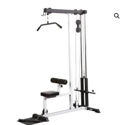 YORK FITNESS - LAT MACHINE FTS SERIES WHITE - Relaxacare