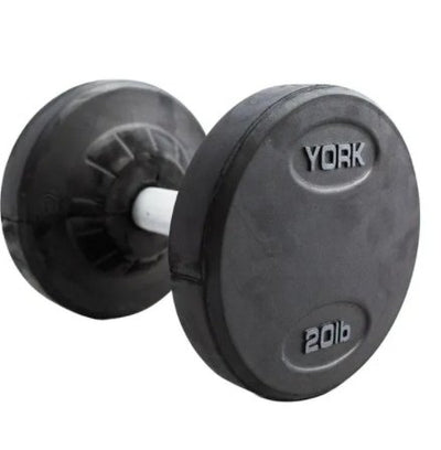YORK FITNESS - MEDIAL GRIP PRO DUMBBELL RUBBER COATED - Relaxacare