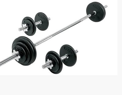 YORK FITNESS - PRO SPIN/LOCK BARBELL/DUMBELL SET - Relaxacare