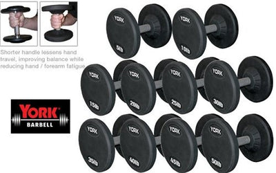 York Fitness - Pro Style Dumbbell Set 5 Pair - Relaxacare