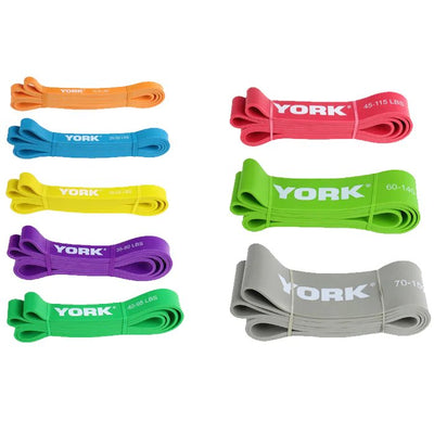 York Fitness - Resistance Strength Bands - Relaxacare