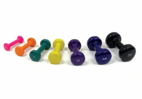 YORK FITNESS - SINGLE VINYL DIPPED DUMBELL - Relaxacare