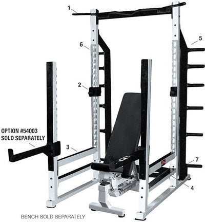 YORK FITNESS - STS Multi-Function Rack - Relaxacare