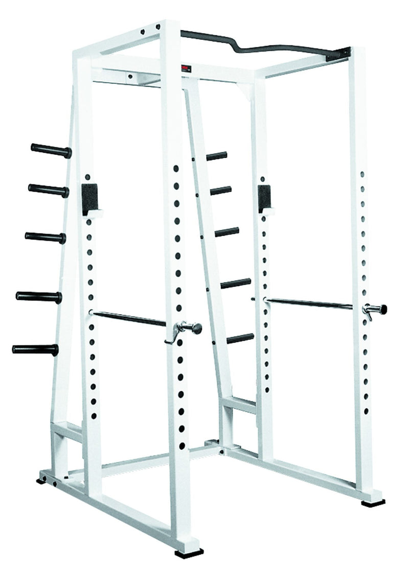 York Gym Rack York Fitness - STS Power Rack w/ Weight Storage