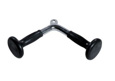 YORK FITNESS - Triceps Press-Down Chrome Bar - Relaxacare