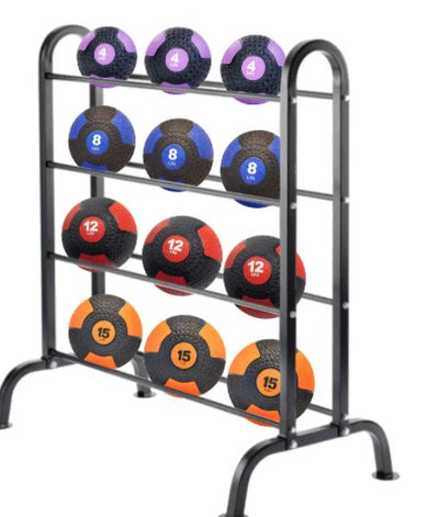 YORK FITNESS - USA MEDICINE BALL STORAGE RACK (HOLDS 12) - Relaxacare