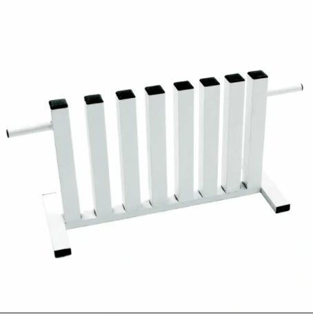 YORK FITNESS - VINYL DISPLAY STAND HOLDS 1-2-3-4-5-8&10 LB SIZES - Relaxacare